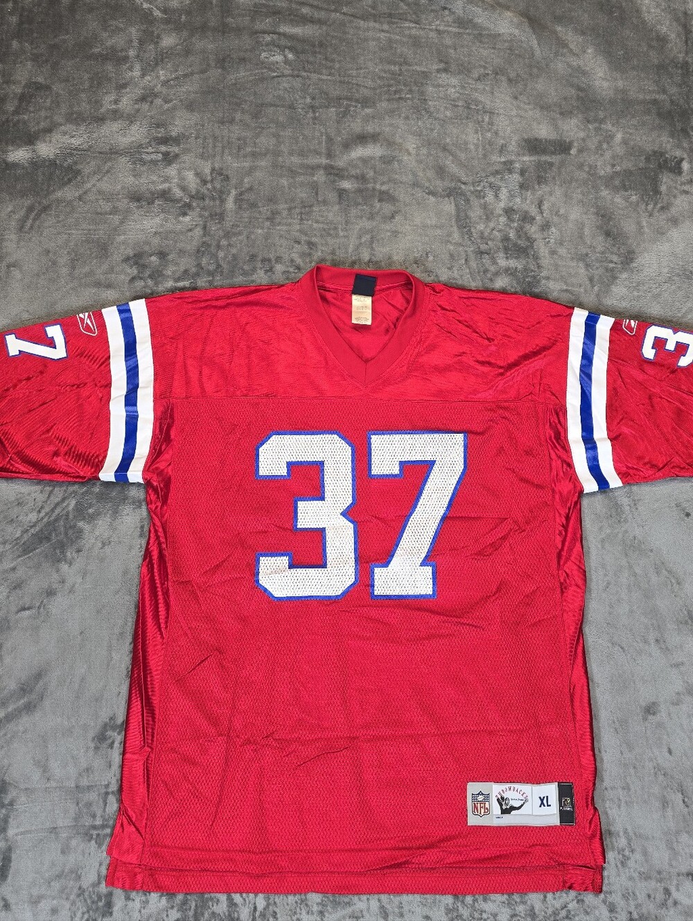 Vintage Reebok NFL Gridiron Classic Throwback Jersey Patriots Harrison Size XL